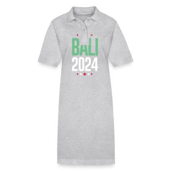 Jours fériés Bali 2024 - Robe polo bio PAIGER Stanley/Stella Femme - noir - Devant