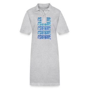 Voyage Kemer - Robe polo bio PAIGER Stanley/Stella Femme - noir - Devant