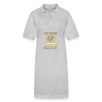 Judo the Study of Physics with a human body - Stanley/Stella PAIGER Organic Women’s Polo Dress - black - Front
