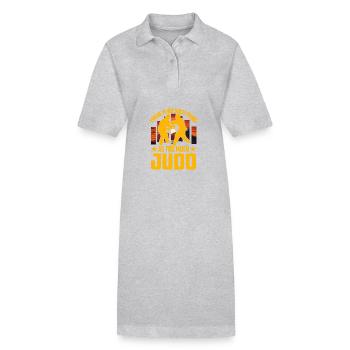There is no such thing as too much Judo - Stanley/Stella PAIGER Organic Women’s Polo Dress - black - Front