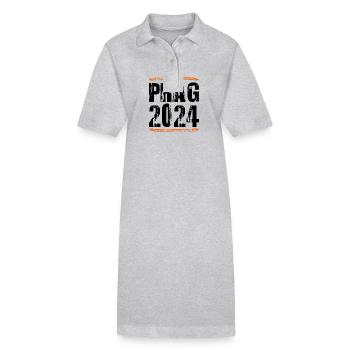 Devis Prague 2024 - Robe polo bio PAIGER Stanley/Stella Femme - noir - Devant