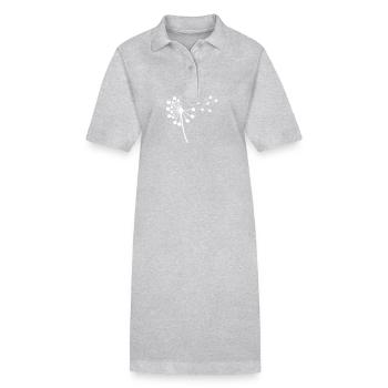 Poulets Coq Dinde - Robe polo bio PAIGER Stanley/Stella Femme - noir - Devant