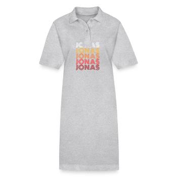Jonas - Stanley/Stella Frauen Bio-Polokleid PAIGER - Schwarz - Vorne