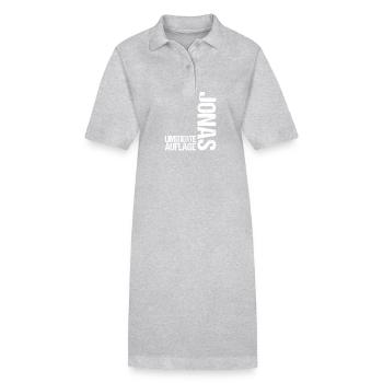 Jonas - Stanley/Stella Frauen Bio-Polokleid PAIGER - Schwarz - Vorne