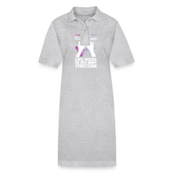 Meilleur ami - Robe polo bio PAIGER Stanley/Stella Femme - noir - Devant