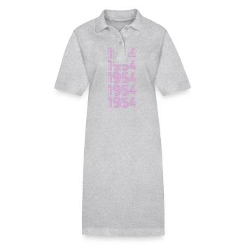 Celebrations 1954 - Stanley/Stella PAIGER Organic Women’s Polo Dress - black - Front