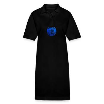 Dire de l’équipe d’après-ski Unicorn - Robe polo bio PAIGER Stanley/Stella Femme - noir - Devant