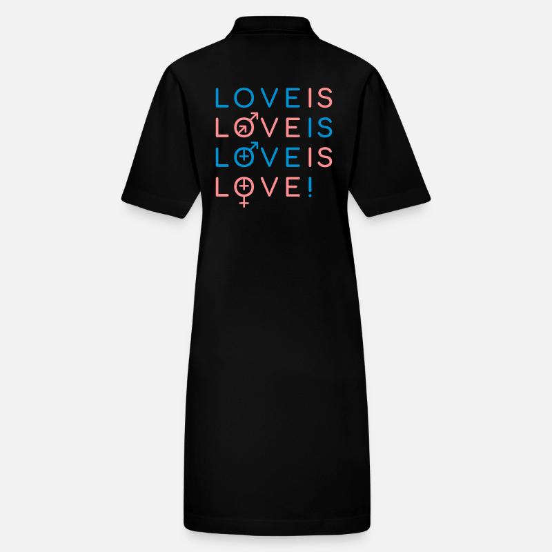 L’amour gay compte Robe polo bio PAIGER Stanley/Stella Femme