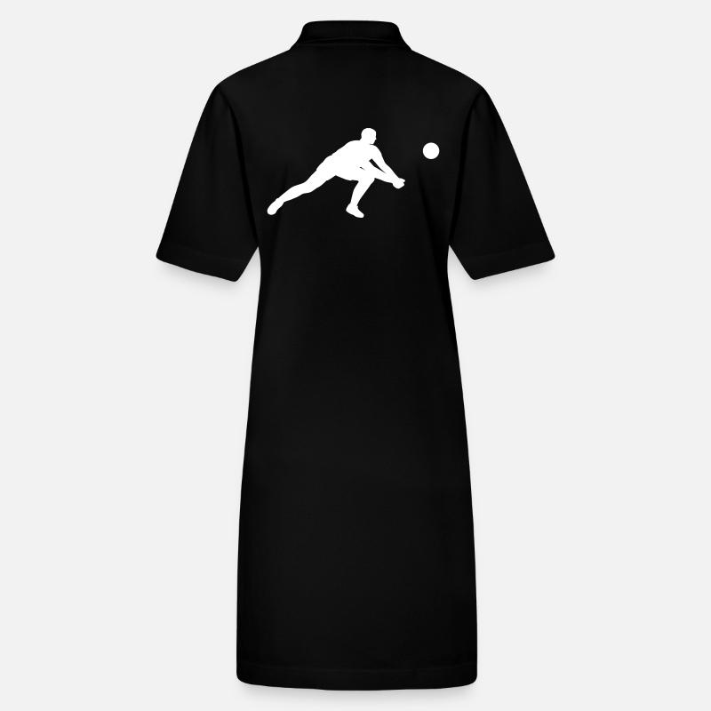 Radiant volleyball player in action Stanley/Stella PAIGER Organic Women’s Polo Dress