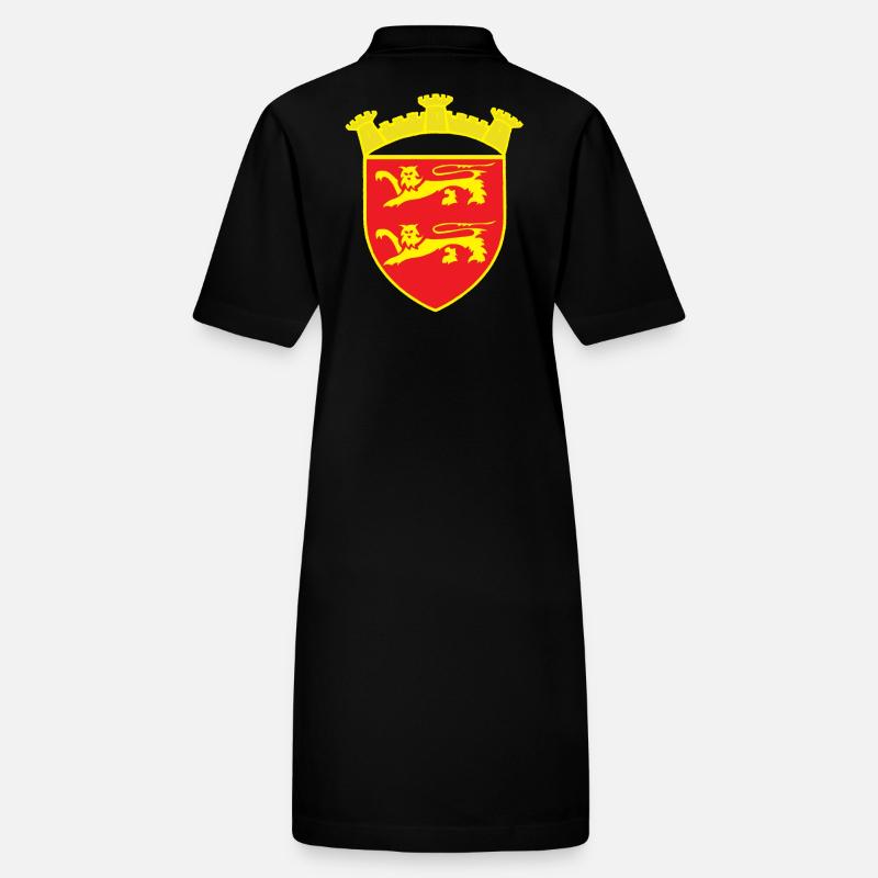 ROT WAPPEN LÖWENTURM ODER COPYRIGHT RUNEMBERG Stanley/Stella Frauen Bio-Polokleid PAIGER