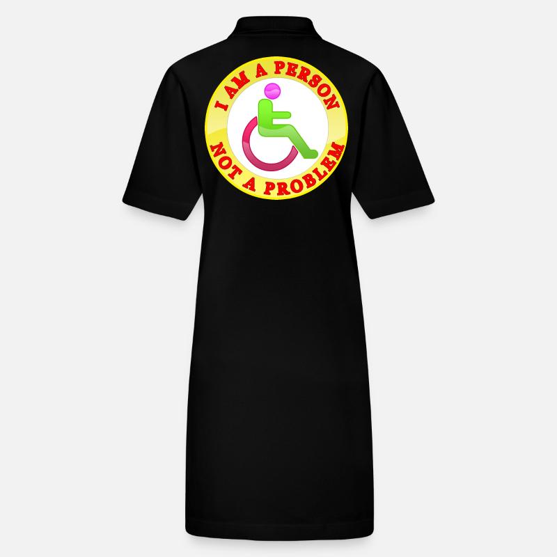 Ich bin eine Person, kein Problem Stanley/Stella Frauen Bio-Polokleid PAIGER