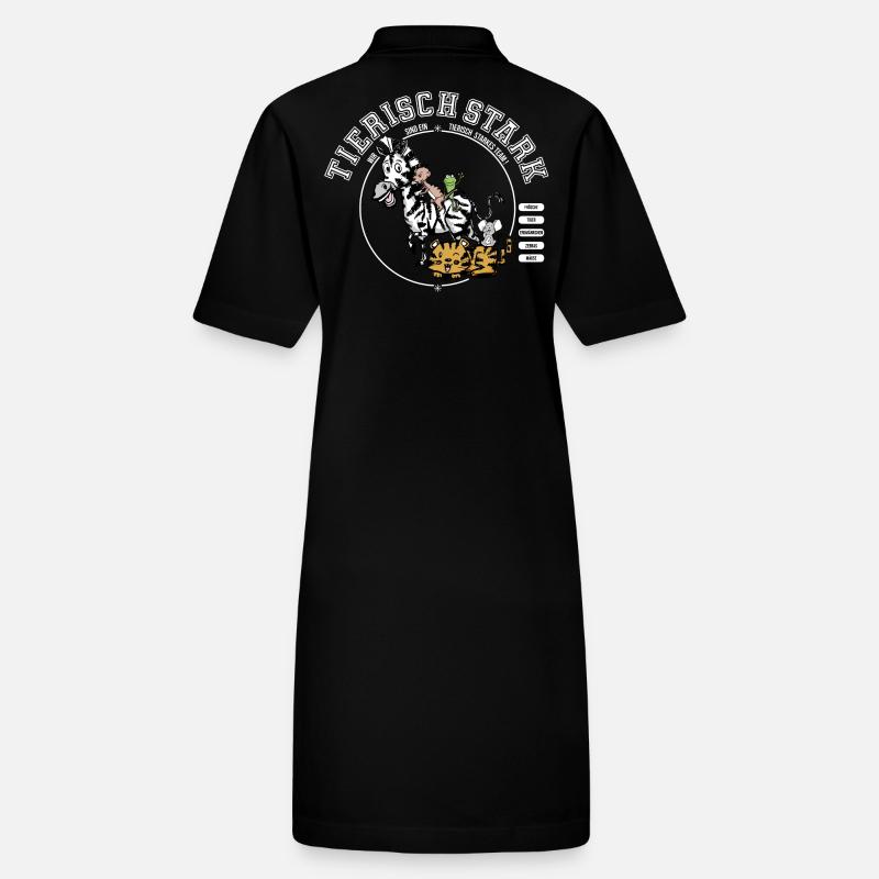 Team- tierisch stark Stanley/Stella Frauen Bio-Polokleid PAIGER