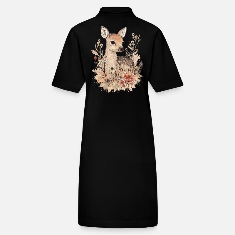Fauve fauve Robe polo bio PAIGER Stanley/Stella Femme