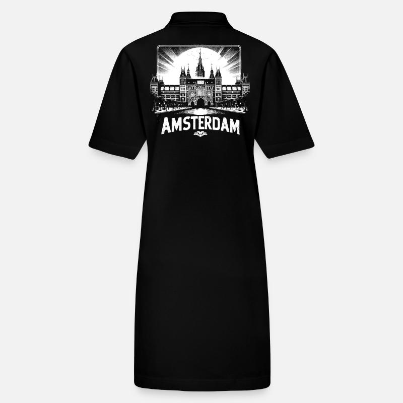 Design de chemise cool d’AMSTERDAM Robe polo bio PAIGER Stanley/Stella Femme