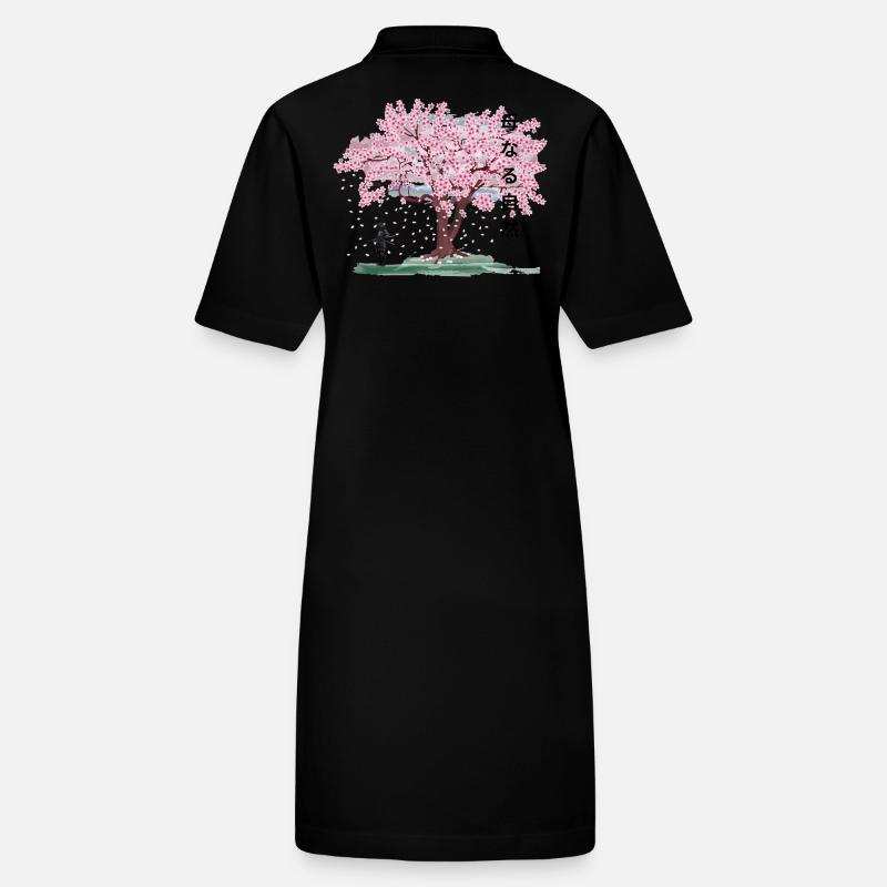 Under the blossoming cherry tree Stanley/Stella PAIGER Organic Women’s Polo Dress