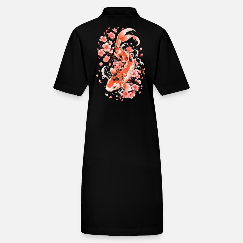 Flux de Koi Sakura Robe polo bio PAIGER Stanley/Stella Femme