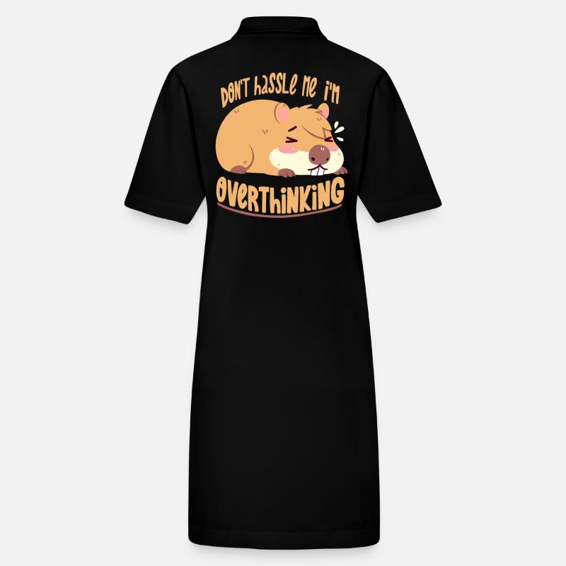 Capybara méditant Robe polo bio PAIGER Stanley/Stella Femme