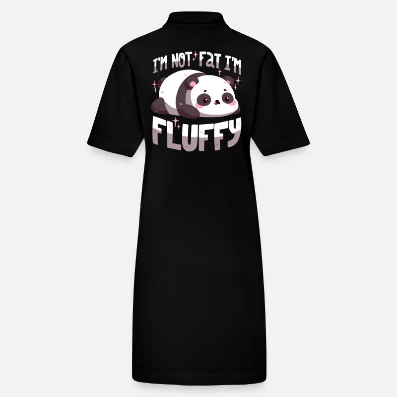 I'm not fat, I'm fluffy Stanley/Stella PAIGER Organic Women’s Polo Dress