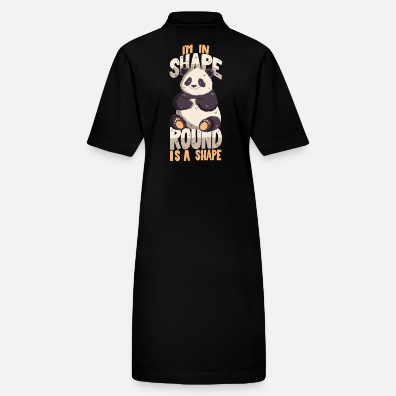 Je suis en forme. Rond est une forme. Robe polo bio PAIGER Stanley/Stella Femme