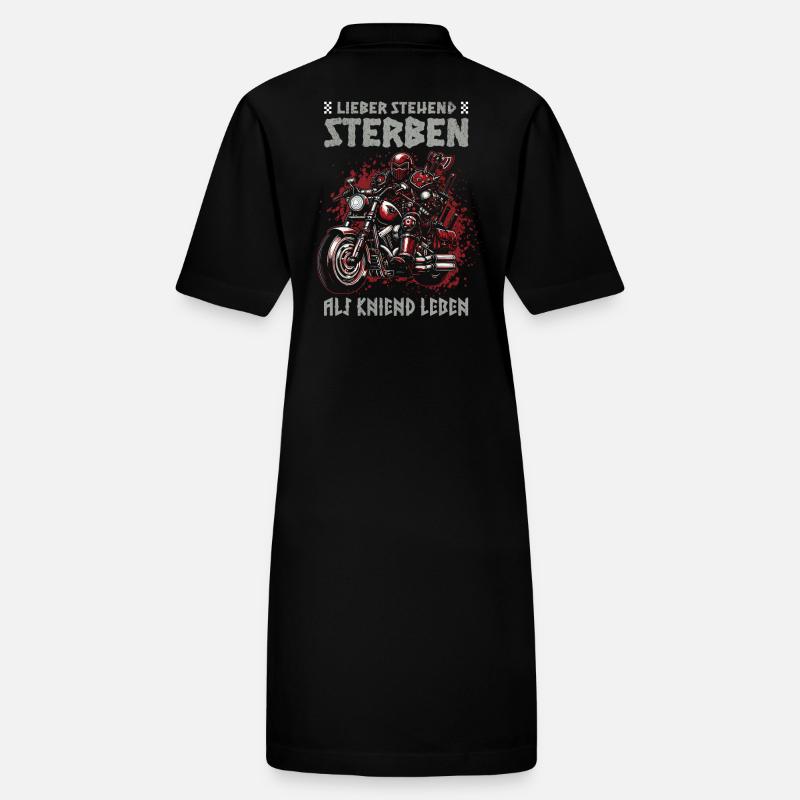 Biker Knight Design Better Die Debout Robe polo bio PAIGER Stanley/Stella Femme