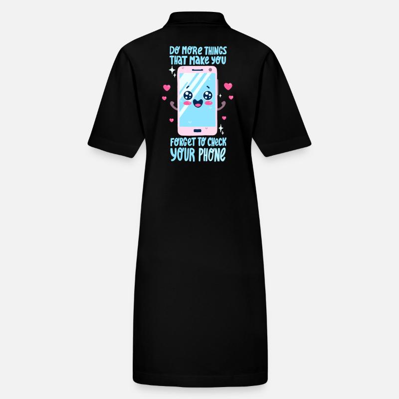 Smartphone Spruch Stanley/Stella Frauen Bio-Polokleid PAIGER