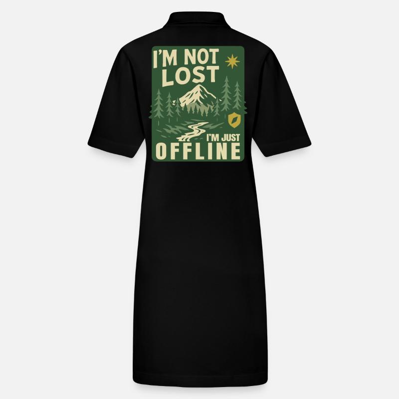 Ich Bin Nicht Verloren, Ich Bin Nur Offline Stanley/Stella Frauen Bio-Polokleid PAIGER