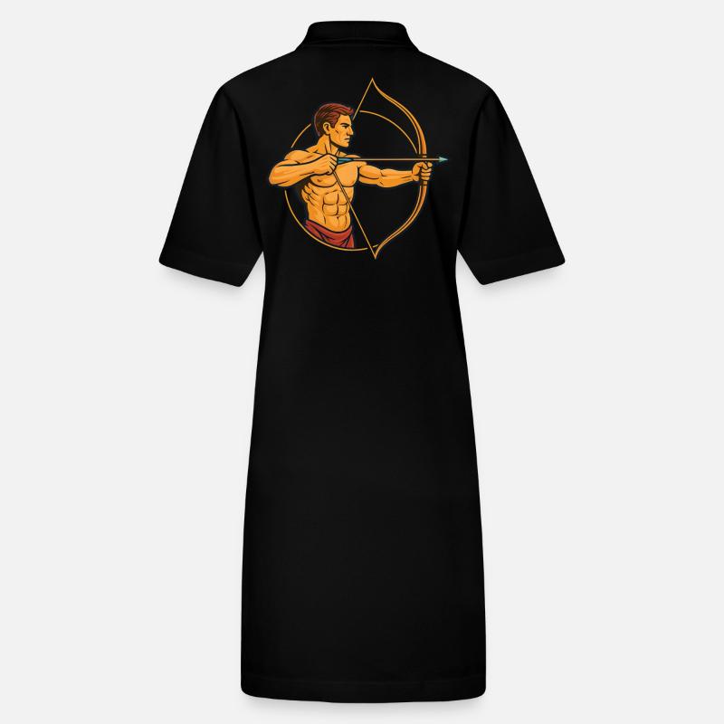 Tir à l’arc Arc cible flèche Archer Design Robe polo bio PAIGER Stanley/Stella Femme