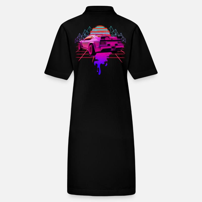 Retro Wave Racing Supercar Stanley/Stella Frauen Bio-Polokleid PAIGER