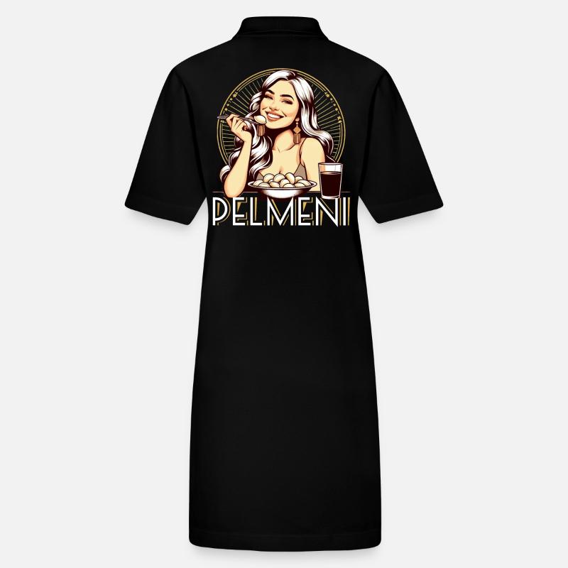 Pelmeni Yummy Gift Stanley/Stella PAIGER Organic Women’s Polo Dress