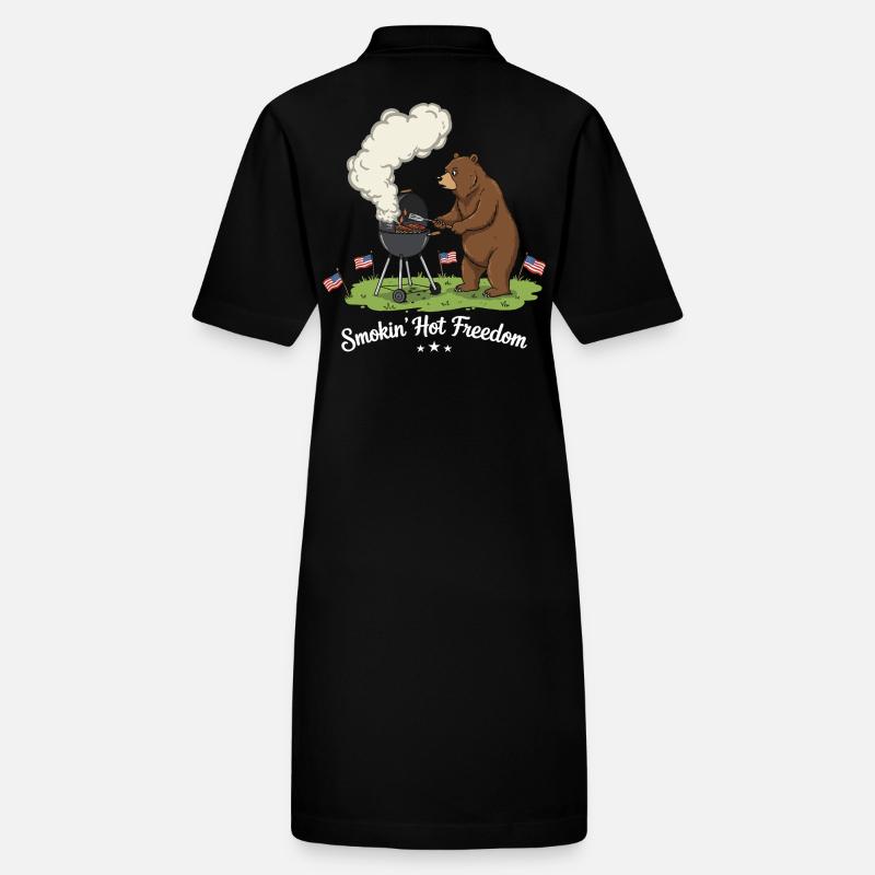 Fort plaisir du barbecue Robe polo bio PAIGER Stanley/Stella Femme