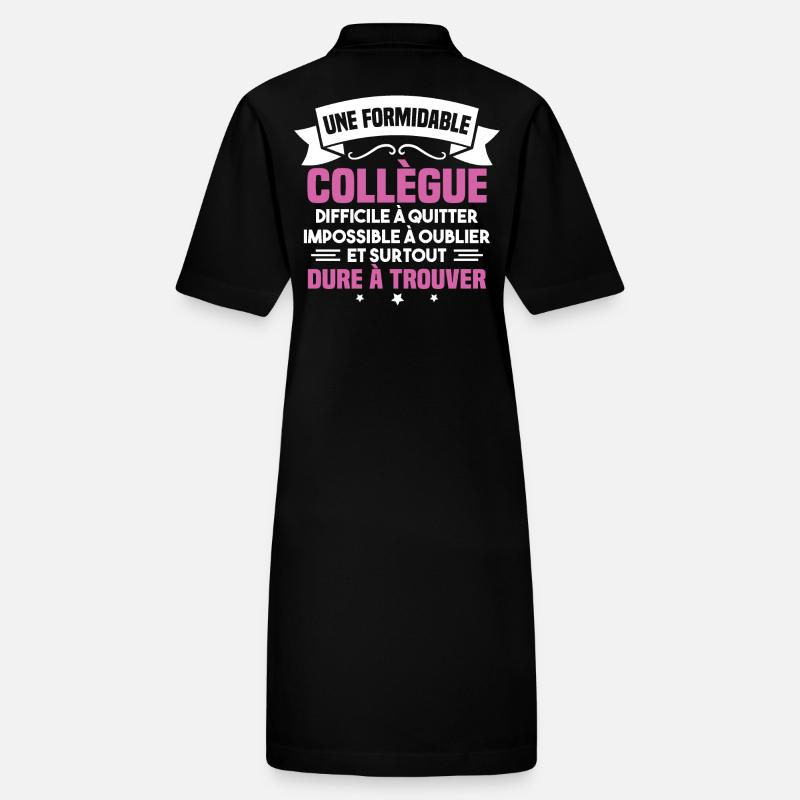 Une formidable collègue difficile Robe polo bio PAIGER Stanley/Stella Femme