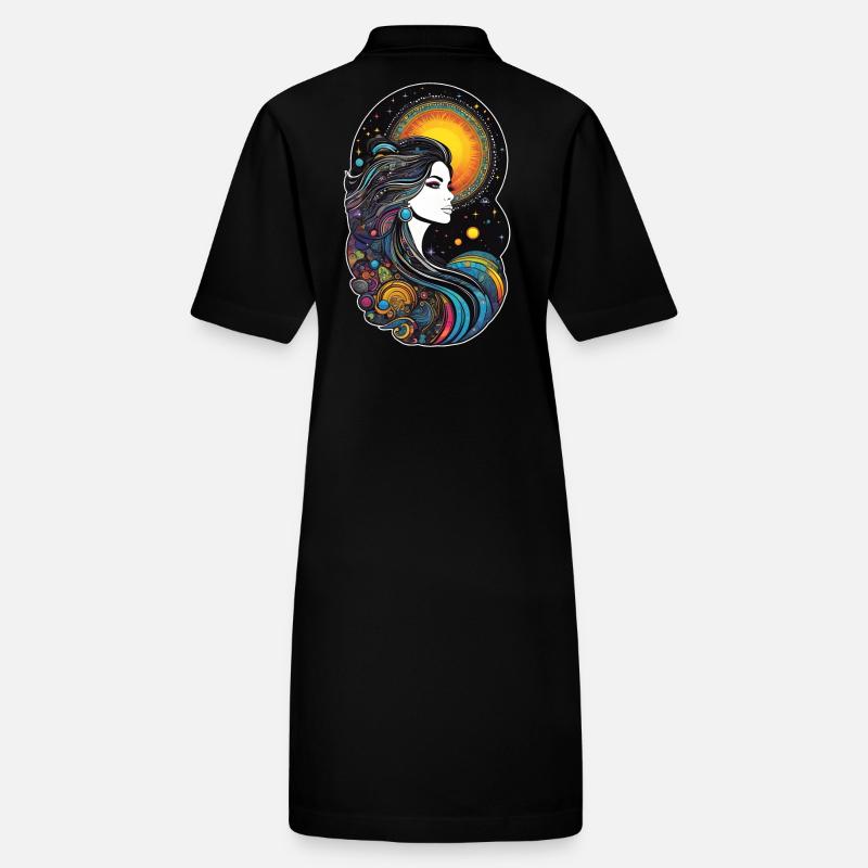 Déesse cosmique de la création Robe polo bio PAIGER Stanley/Stella Femme