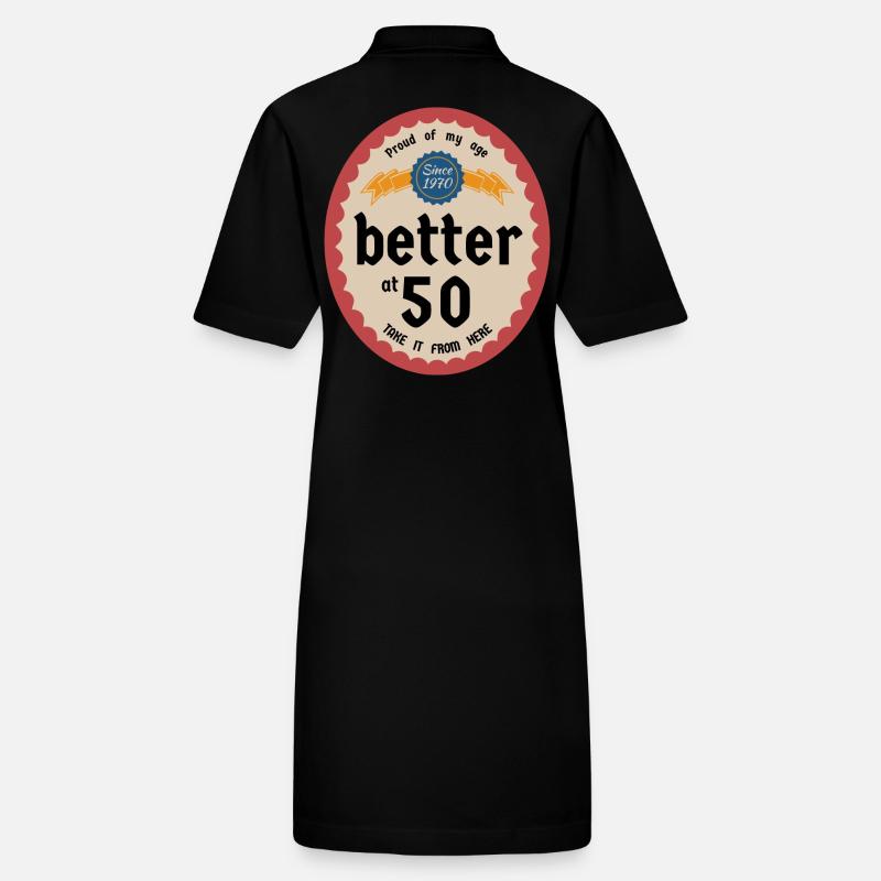 Mieux à 50 ans Robe polo bio PAIGER Stanley/Stella Femme