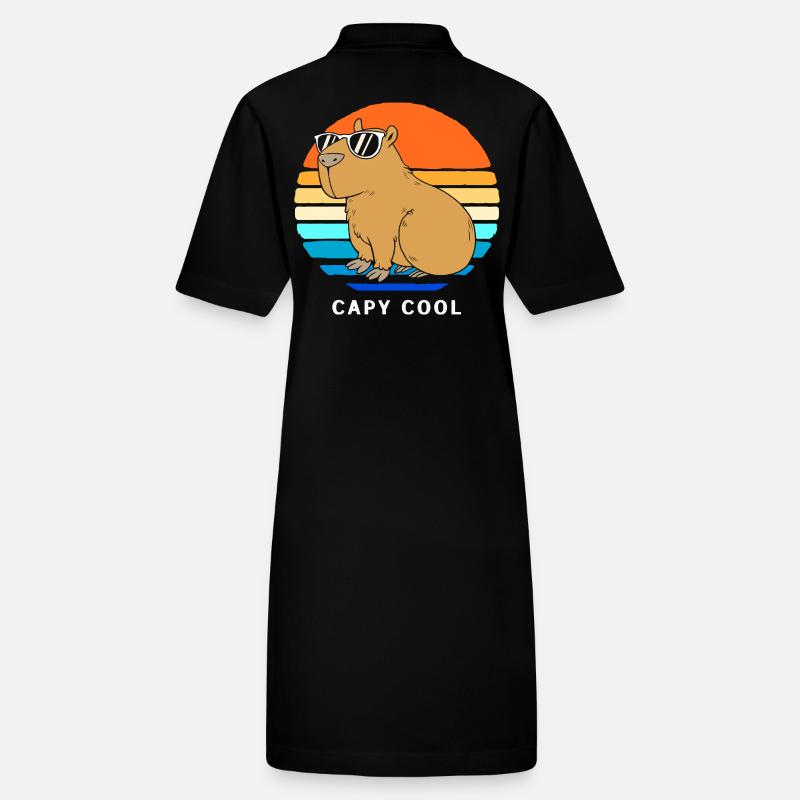 Capybara Capibara Stanley/Stella PAIGER Organic Women’s Polo Dress