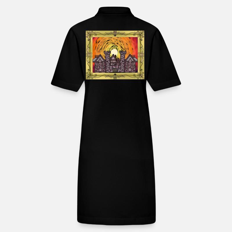 Middle Ages Castle Castle Fortress Knight Warrior Stanley/Stella PAIGER Organic Women’s Polo Dress