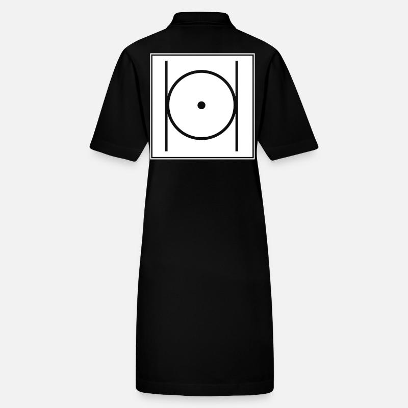 Freimaurer Illuminati Stanley/Stella Frauen Bio-Polokleid PAIGER