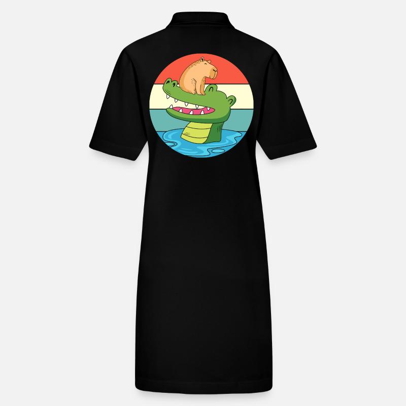 Capybara Capibara Robe polo bio PAIGER Stanley/Stella Femme