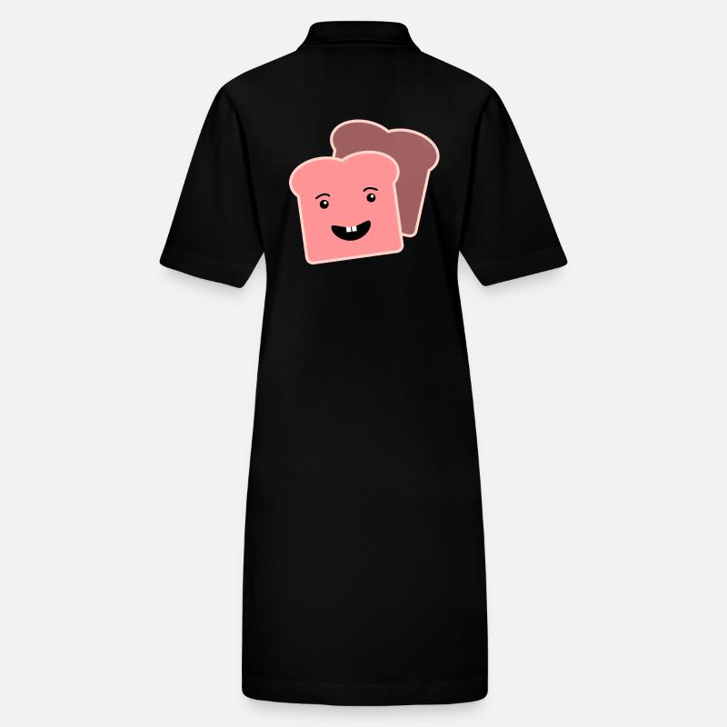 Cadeau de toasts roses Robe polo bio PAIGER Stanley/Stella Femme