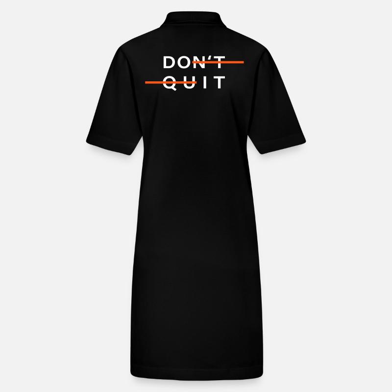 Sport N’abandonnez pas la motivation Faites-le Robe polo bio PAIGER Stanley/Stella Femme