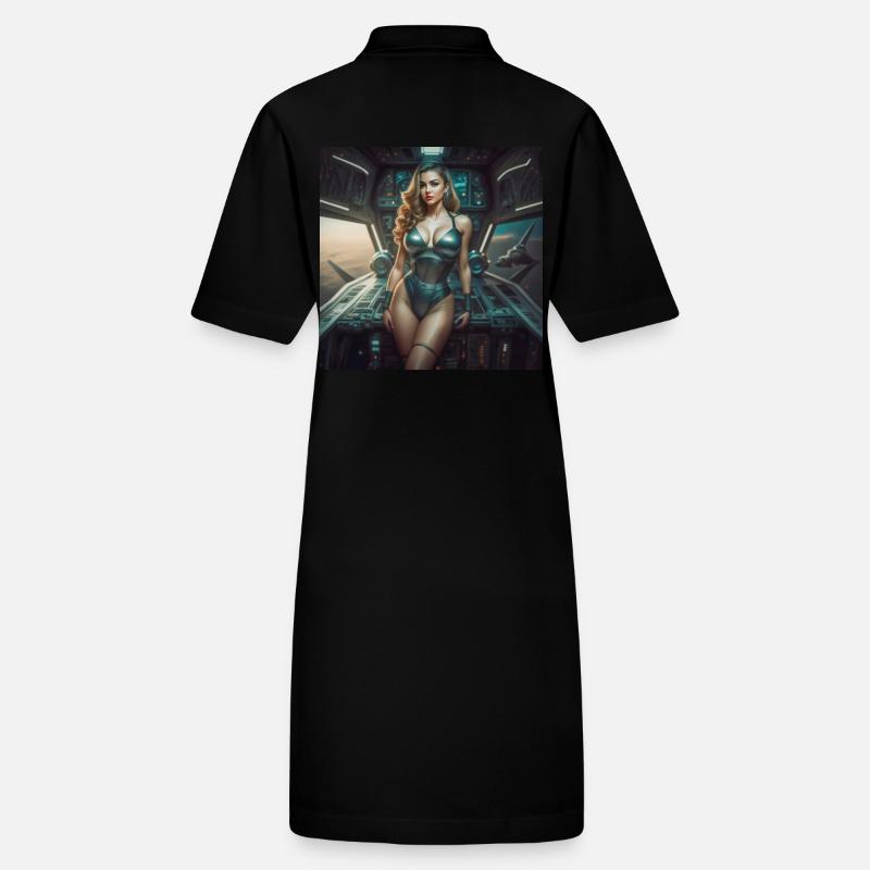 Space Pin-up Stanley/Stella PAIGER Organic Women’s Polo Dress