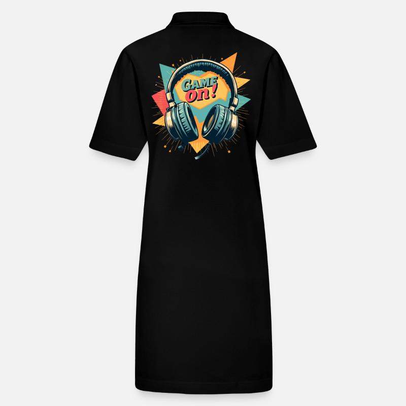 Gaming Headset - Game on Stanley/Stella PAIGER Organic Women’s Polo Dress