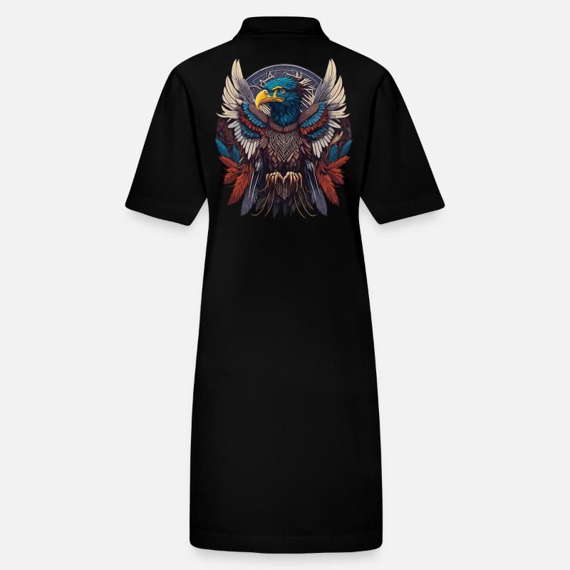 Native Dream Catcher Stanley/Stella PAIGER Organic Women’s Polo Dress