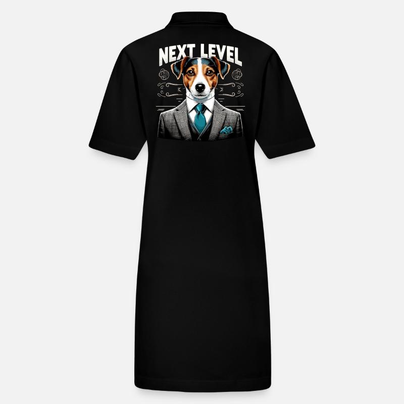 Jack Russell Terrier Anzug Next Level Geschenk Stanley/Stella Frauen Bio-Polokleid PAIGER