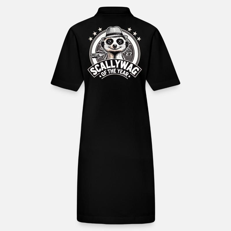 Scallywag de l’année Suricate Cadeau drôle Robe polo bio PAIGER Stanley/Stella Femme