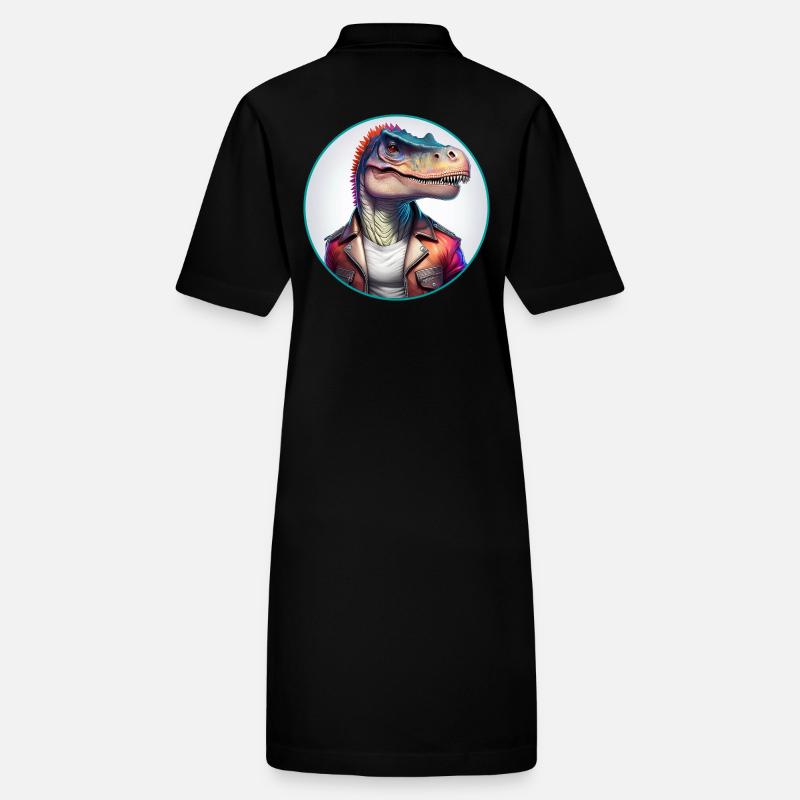 Dinosaurier Lederjacke Stanley/Stella Frauen Bio-Polokleid PAIGER