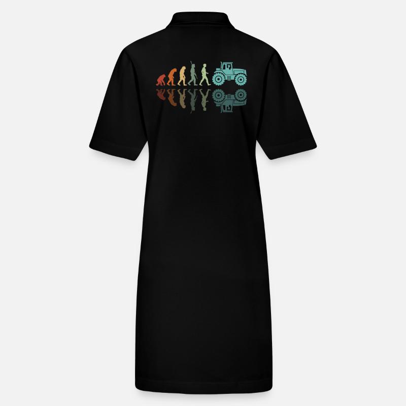 Evolution of the tractor Stanley/Stella PAIGER Organic Women’s Polo Dress