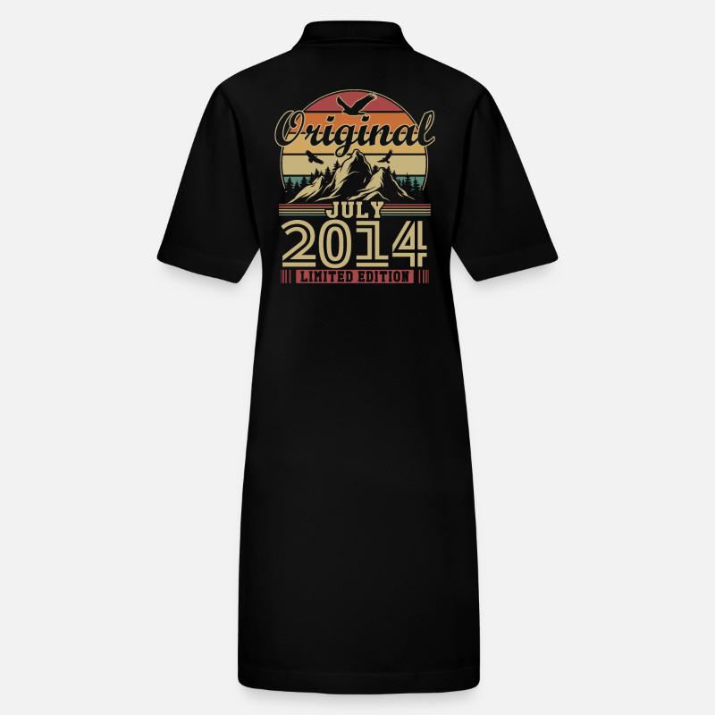 Original Juli 2014 Vintage Geburtstagsgeschenk Stanley/Stella Frauen Bio-Polokleid PAIGER