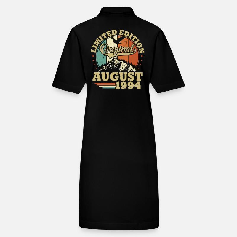 Original August 1994 Vintage Geburtstagsgeschenk Stanley/Stella Frauen Bio-Polokleid PAIGER