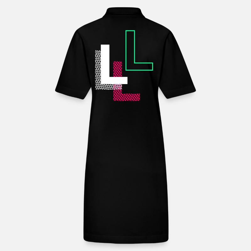 Lettre L Robe polo bio PAIGER Stanley/Stella Femme