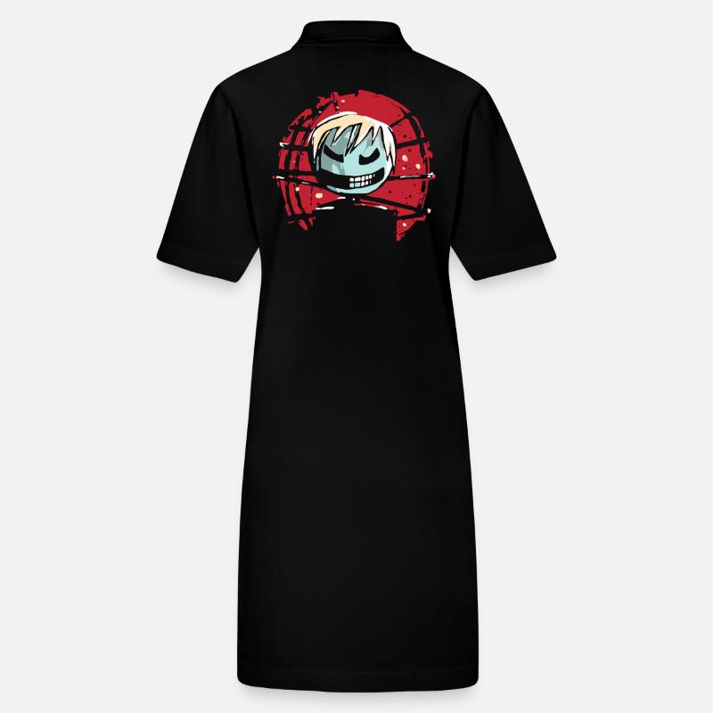 Evil and Bad Anime Male Stanley/Stella PAIGER Organic Women’s Polo Dress